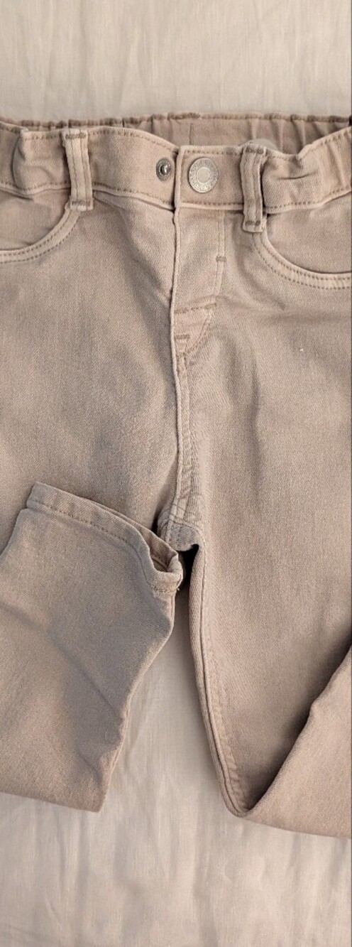 Mango Beige/Taupe Kids Pants
